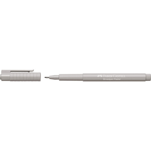 Faber-Castell Faber Castell fineliner Broadpen Pastel 0,8 mm grijs 1