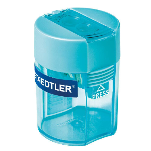 Staedtler Σαπουνάκι Διπλής Τρύπας Staedtler - Τυρκουάζ - 512 006-37