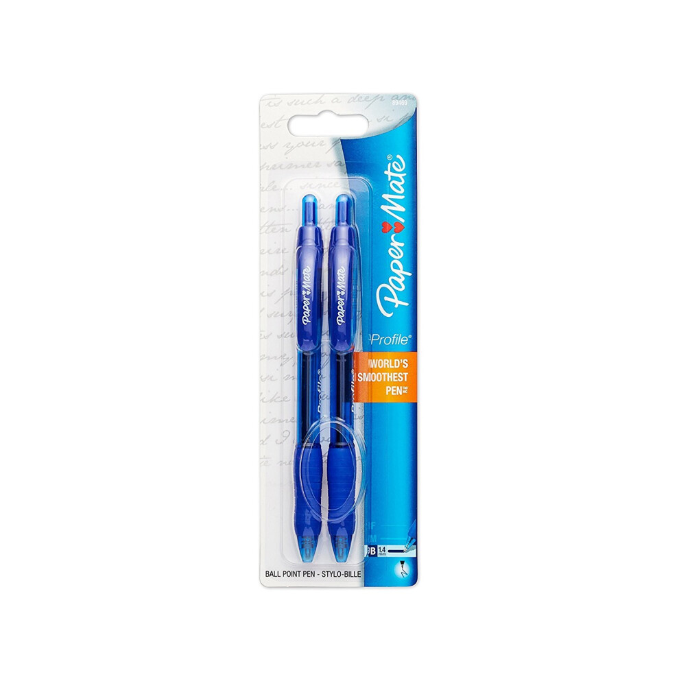 Paper Mate Retractable Pen 1.4 Mm. Blue