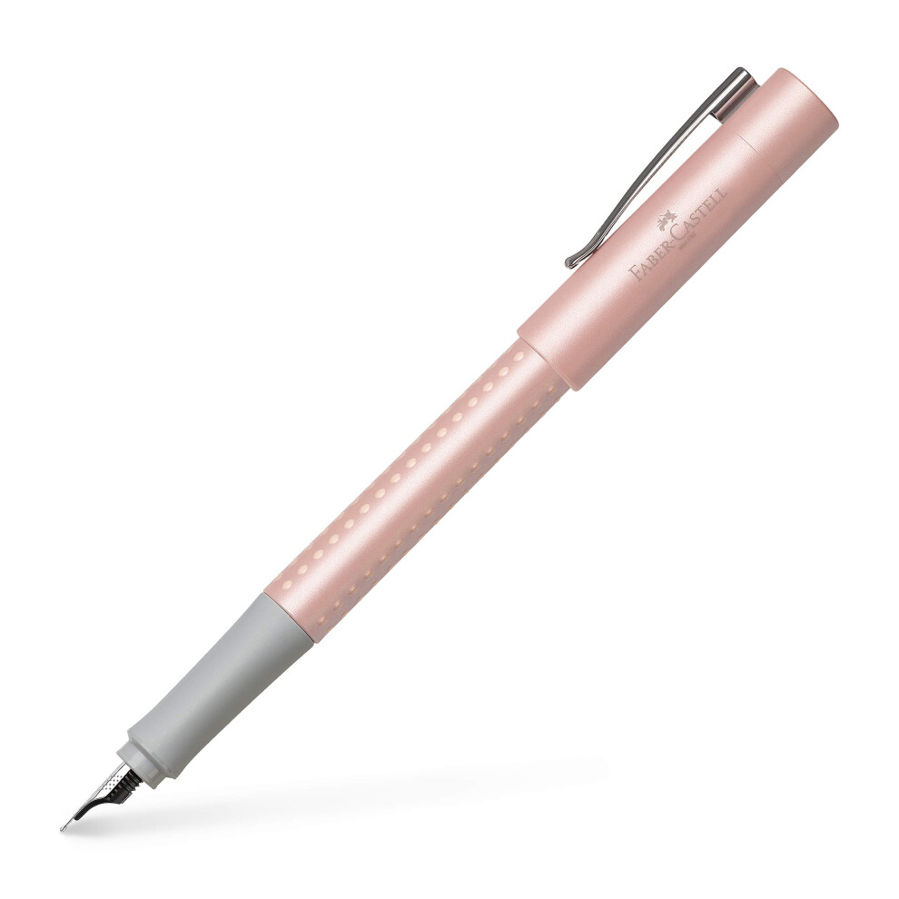 Faber-Castell Grip Pearl Edition EF Fountain Pen - Rose  140977