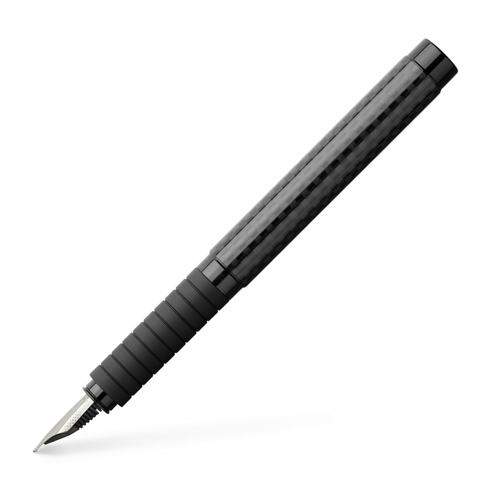 Faber-Castell Carbon BASIC Black Fountain Pen with Extra-Fine Nib