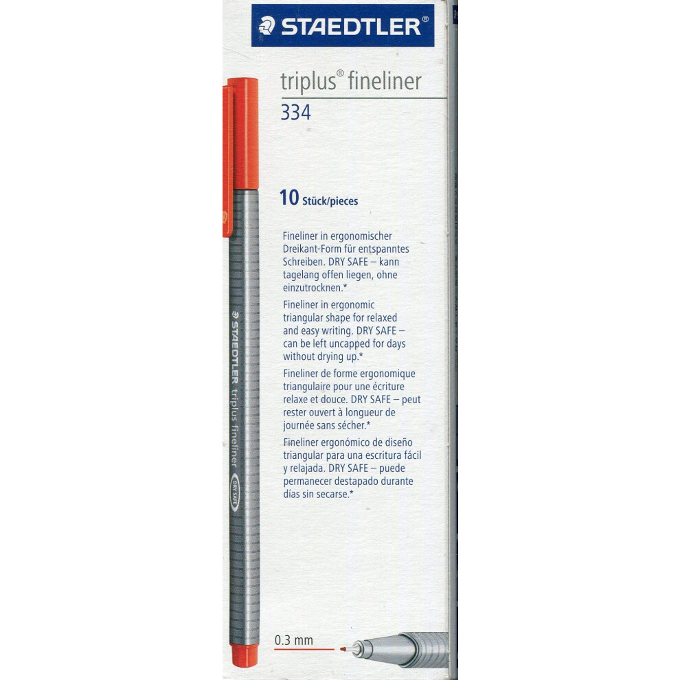 Staedtler Triplus Fineliner - Porous Point Pens