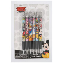 Mickey & Friends Jazz Pens - Set of 6