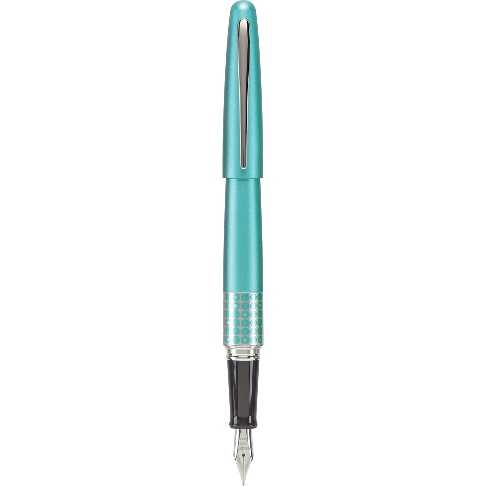 PILOT MR Retro Pop Collection Fountain Pen in Gift Box  Turquoise Barr