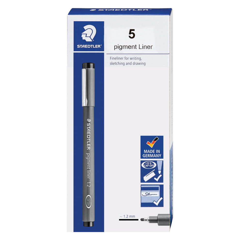 STAEDTLER Pigment Liner  Fineliner Pen for Drawing  Drafting  Journali