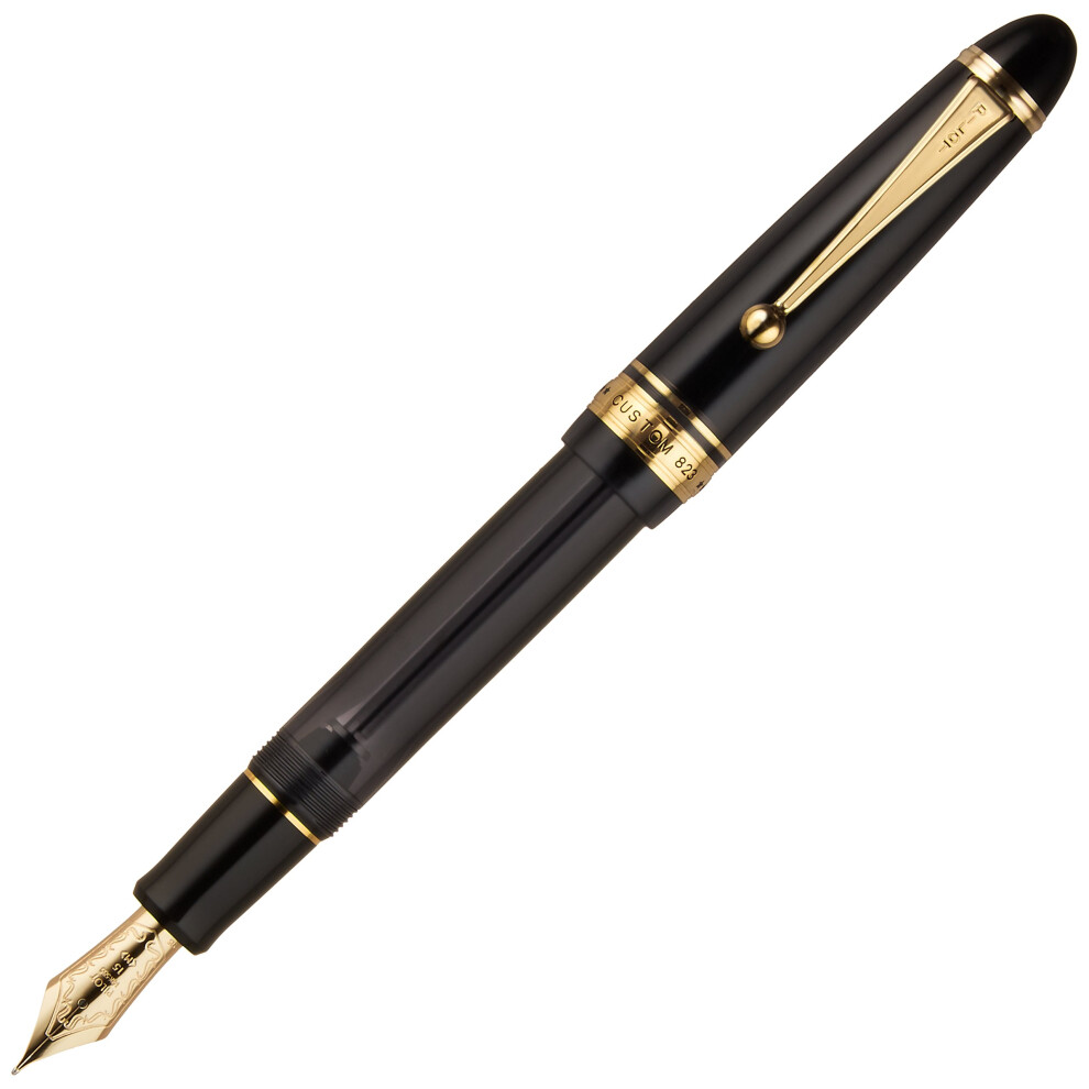 PILOT ""CUSTOM 823 - Plunger Type/TransparentBlack (nib : Medium)