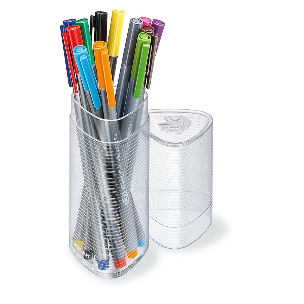 Staedtler Triplus Fineliner 0.3mm Pens 12 Color Set