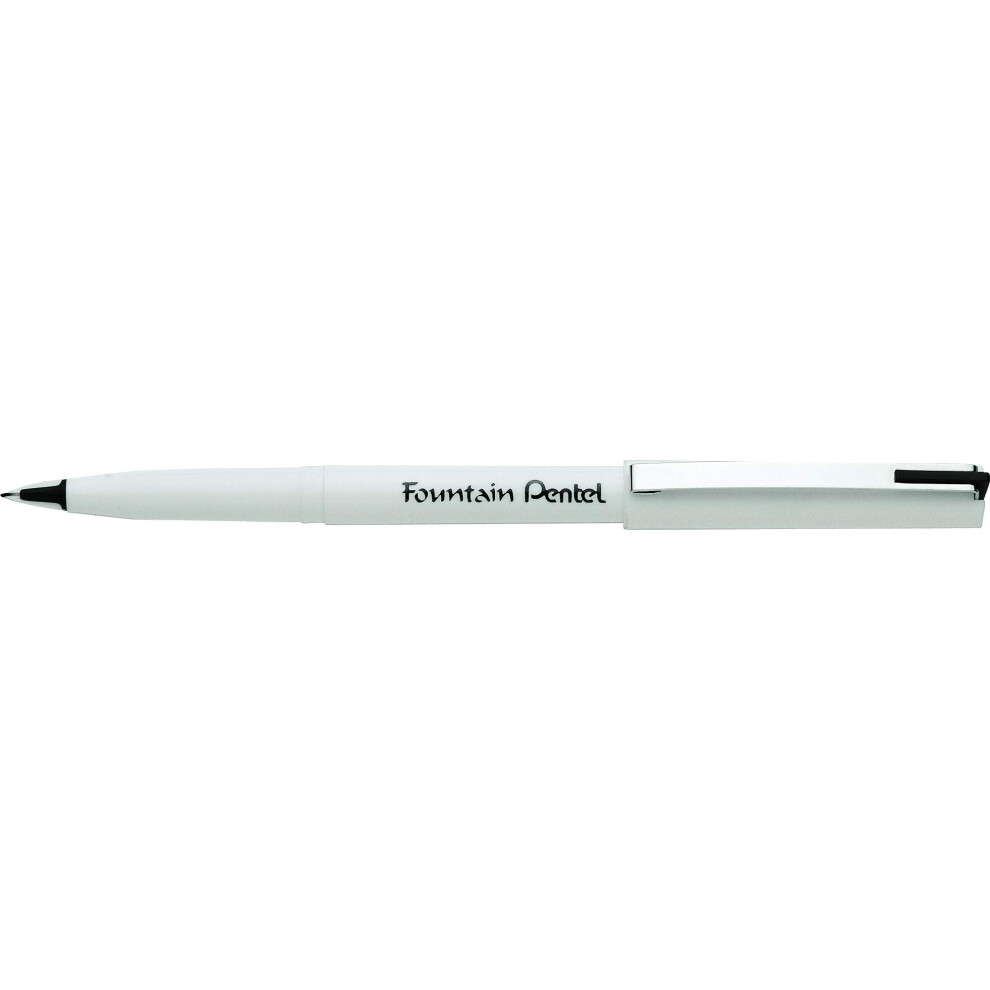 Pentel Jm20mb-A Fountain - Black (Pack Of 12)