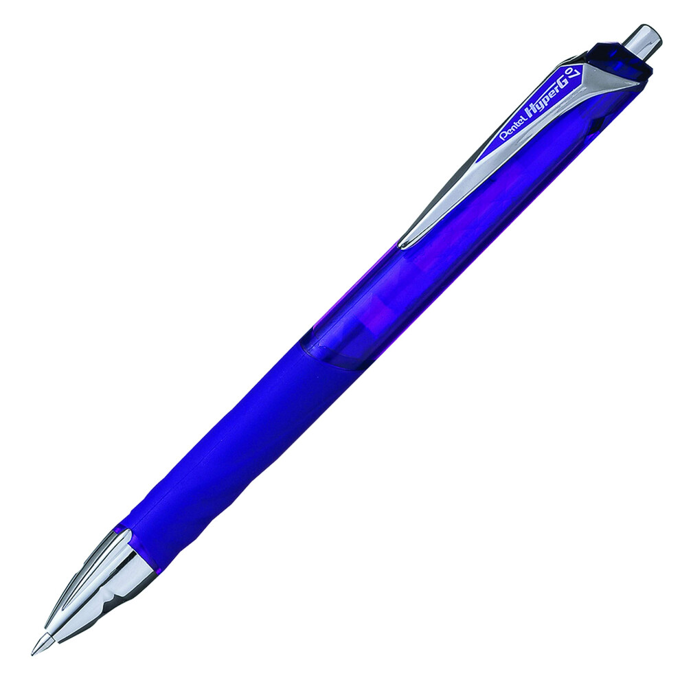 Pentel Hyper G Retractable Liquid Gel Pen  0.7 Millimeter Medium Tip