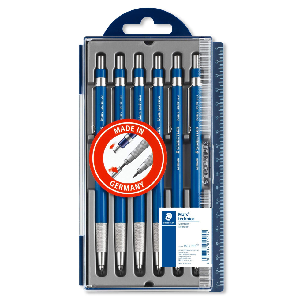 STAEDTLER Mars Technico 780 C PR5 Leadholder Pencil with Built-in Shar