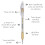 Pentel Pentel Sparkle Pop Μεταλλικό Gel Pen, (1.0mm) Παχιά Γραμμή, Χρυσό - K91-DX 2
