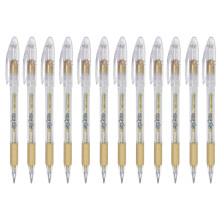 Pentel Sparkle Pop Metallic Gel Pen, (1.0mm) Dikke Lijn, Goud - K91-DX