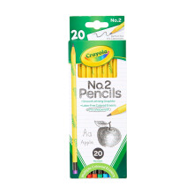 Crayola Number 2 Lyijykynt Luokkahuonetarvikkeet 20 kpl