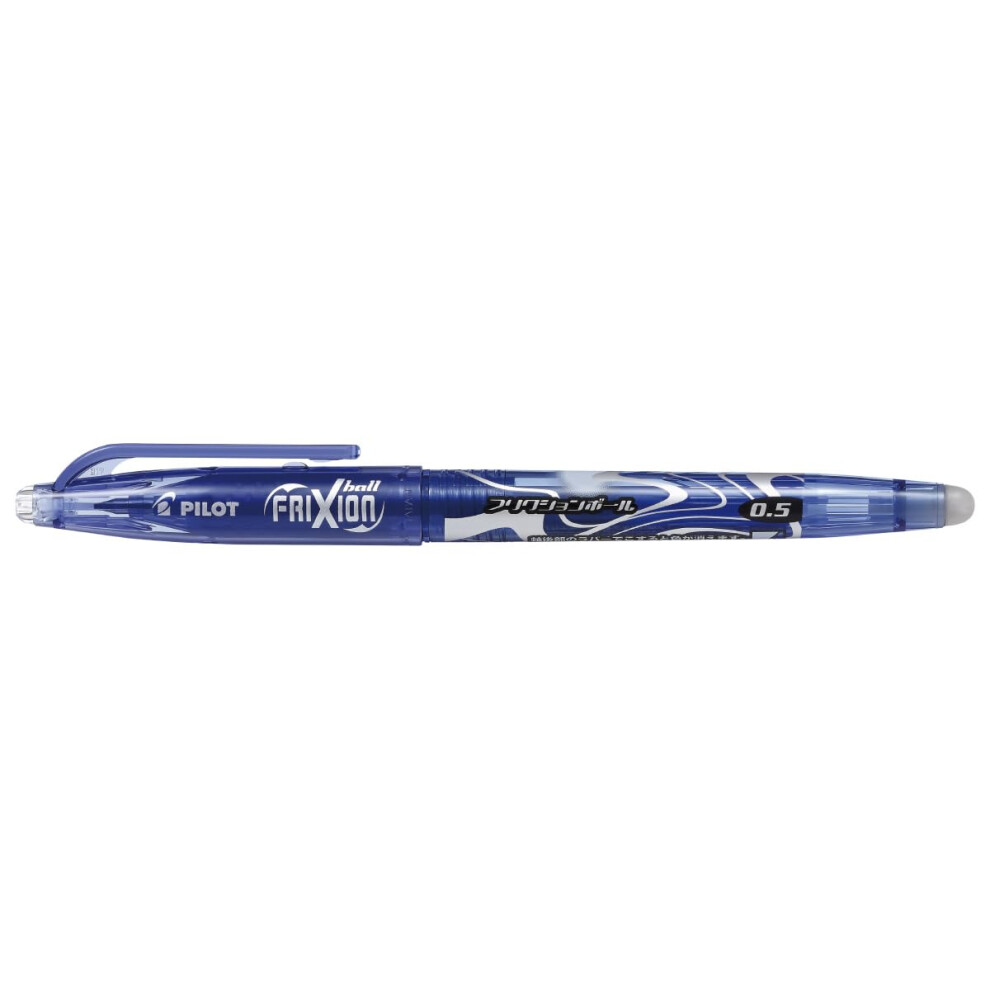 Pilot Frixion Erasable Gel Pen 0.5mm  Extra Fine Blue  10pcs Box