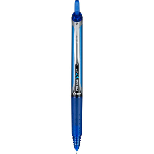 Pilot Stylo à bille liquide rétractable PILOT Precise V7 RT, pointe fine (0,7 mm), bleu, 14-pack 1