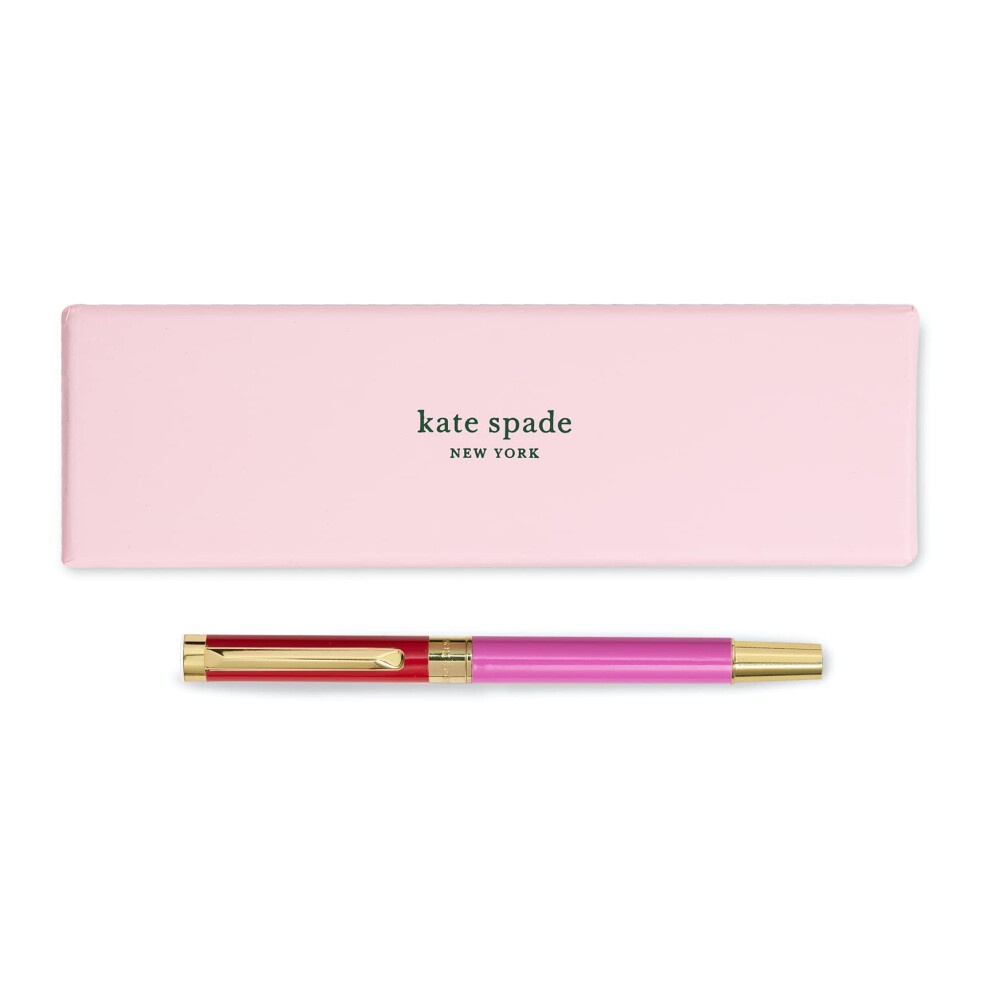 Kate Spade New York Black Ink Ballpoint Pen with Reusable Gift Box  Pr