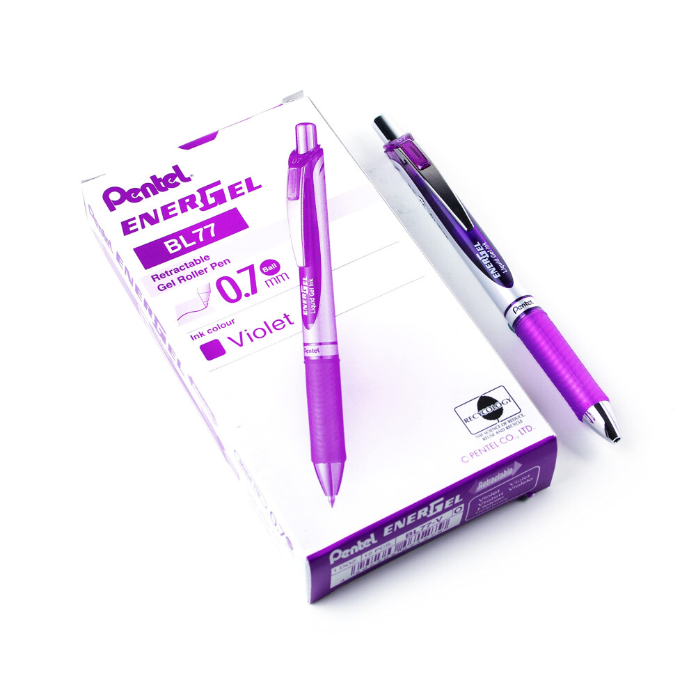Pentel Energel Xm Bl77 - Retractable Liquid Gel Ink Pen - 0.7Mm - 54%