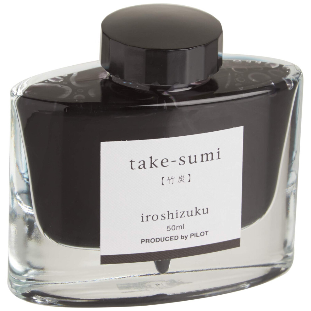 PILOT Iroshizuku Bottled Fountain Pen Ink  Take-Sumi  Bamboo Charcoal