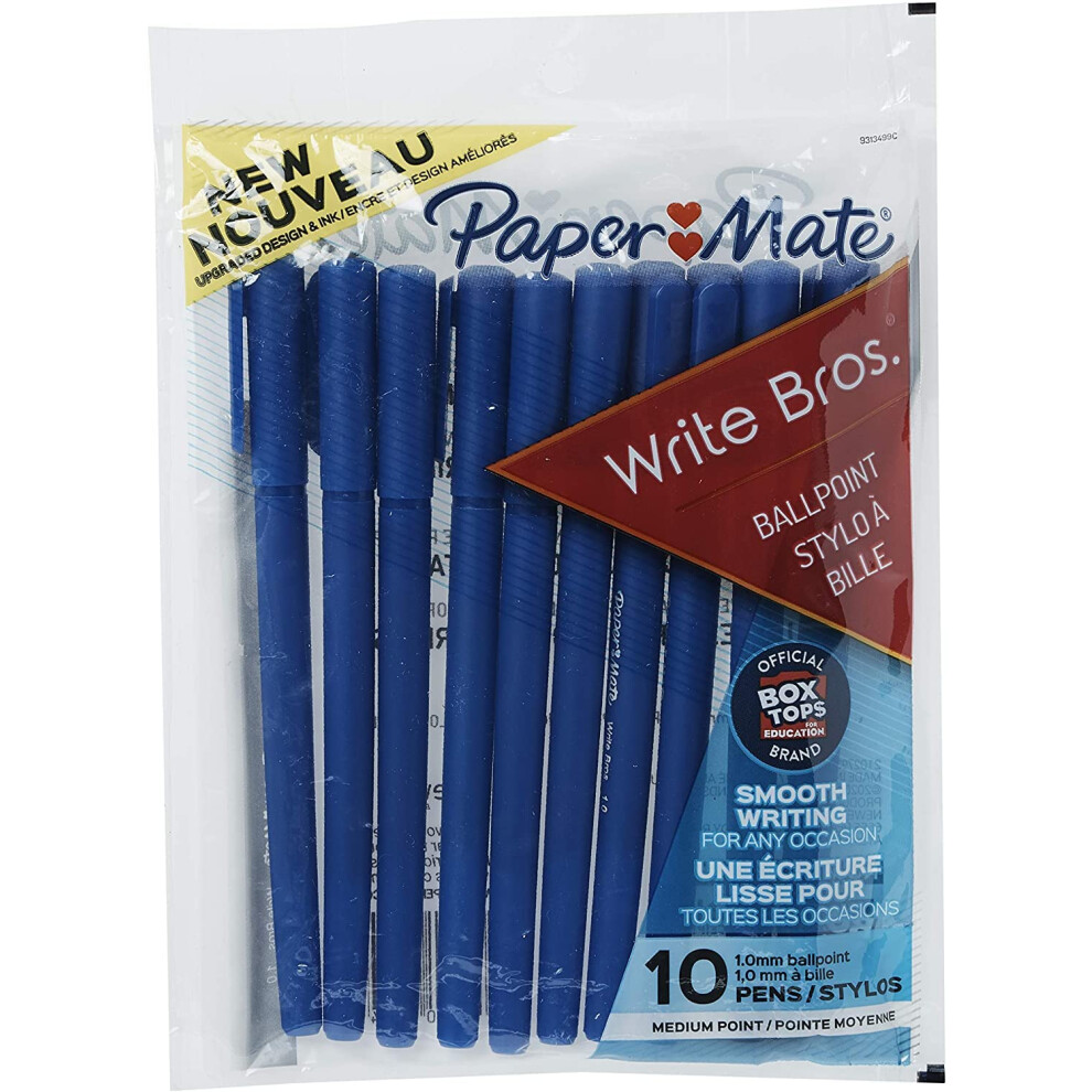 STICK PENS BLUE 10CT