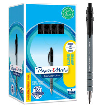 Paper Mate Medium Point (1.0 mm) Flexgrip Ultra Retractable Ballpoint