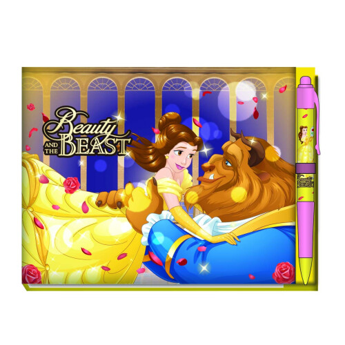 Disney Disney Η Πεντάμορφη και το Τέρας Deluxe Βιβλίο Αυτογράφων με Στυλό