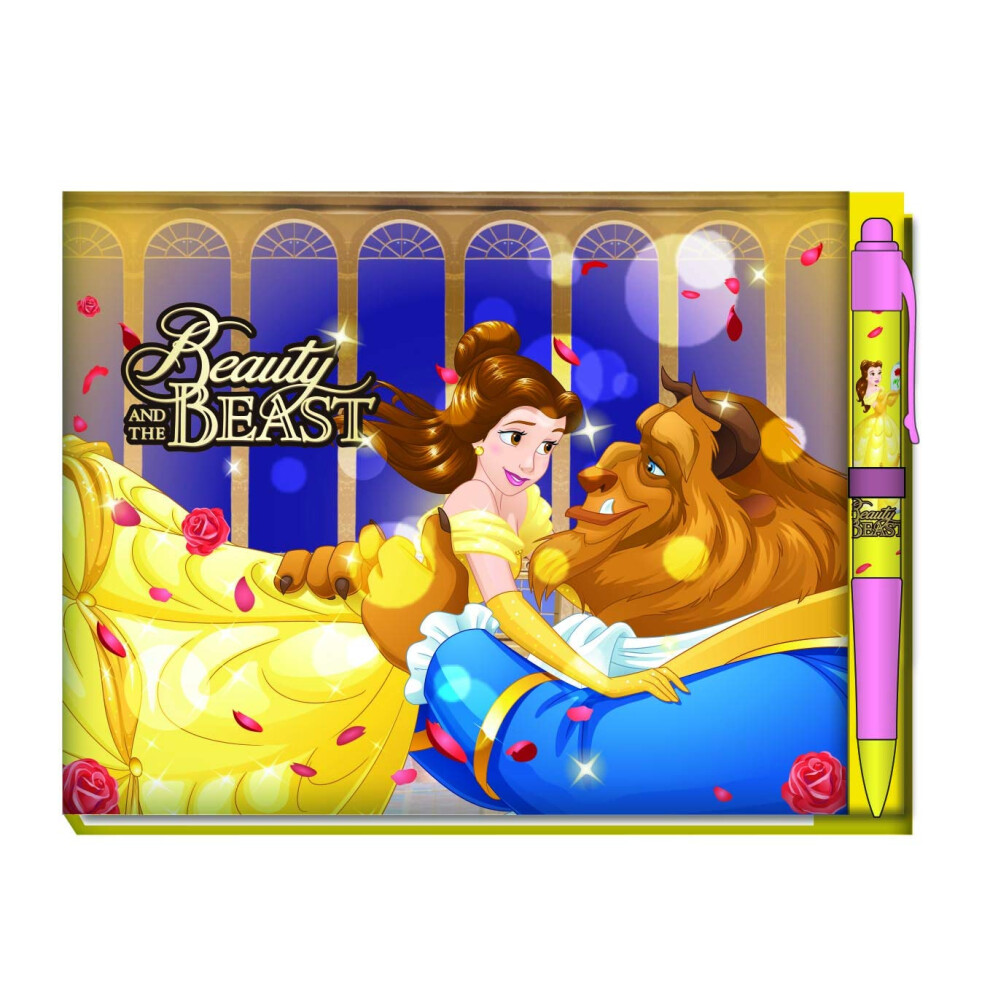 Disney Beauty and the Beast Deluxe Autograph Book with Pen