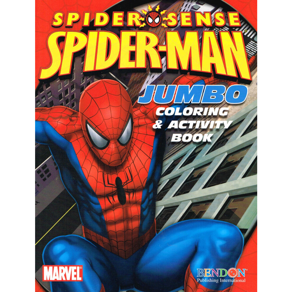 The Amazing Spider-Man Jumbo Coloring & Activity Book (Assorted Covera