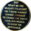 RecoveryChip 9 År AA Medallion Elegant Svart Guld Silver Bi-Plated 2