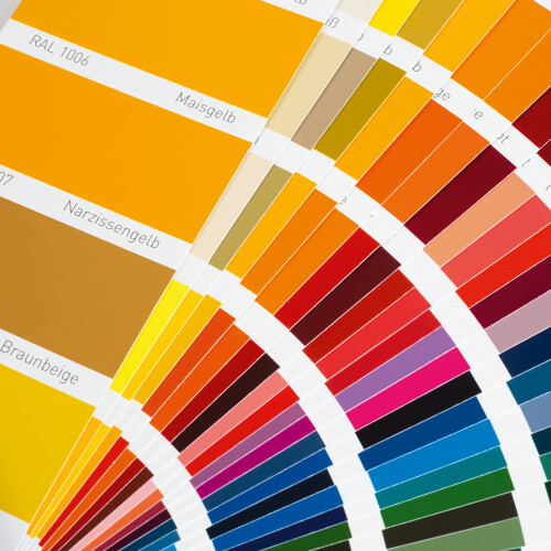RAL K7 Color Chart  216 Colors  Gloss  8 Languages 2