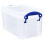 Really Useful Really Useful Plastic Storage Box 2.1 Litre Clear 3