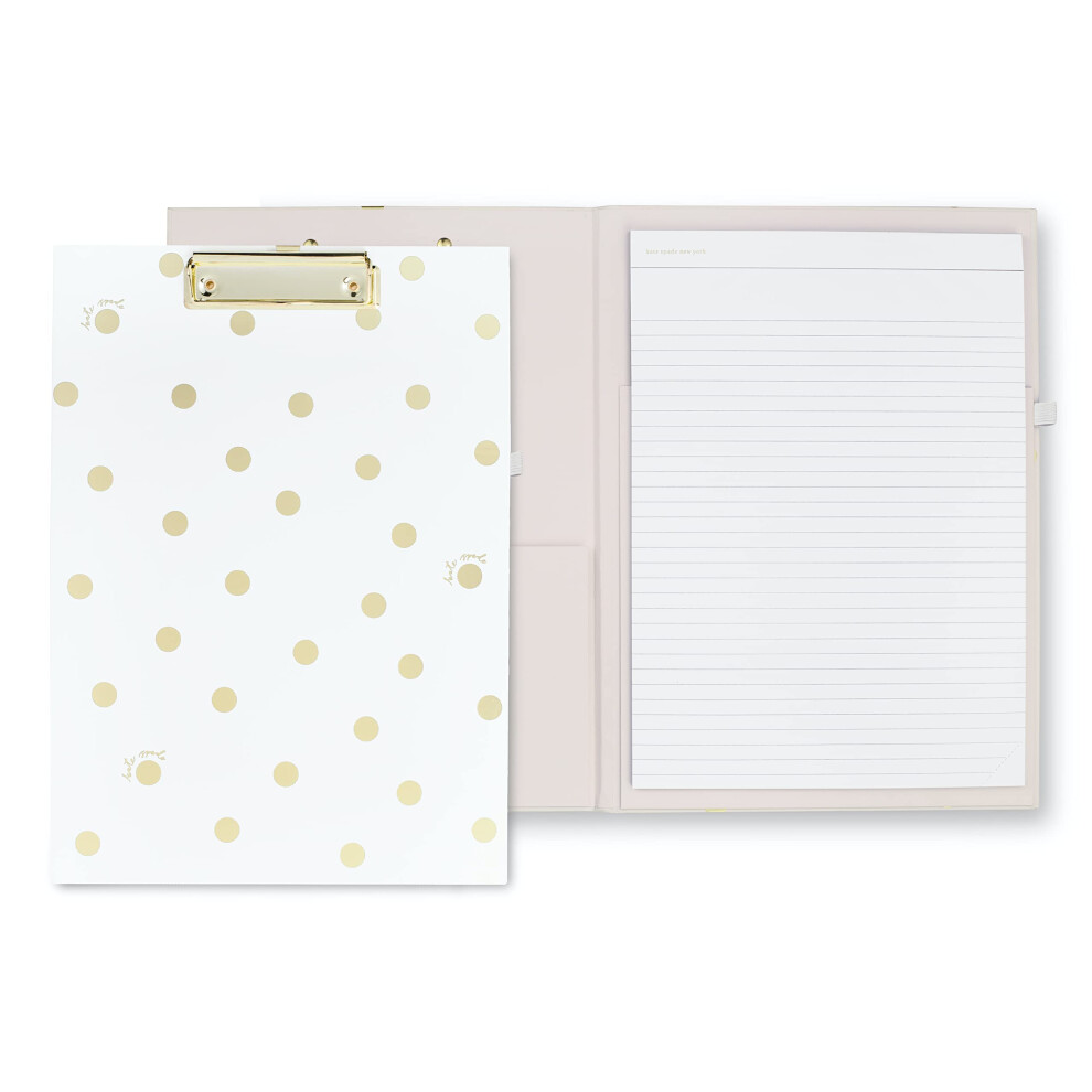 Kate Spade New York A4 Clipboard Folio with Low Profile Clip  Professi