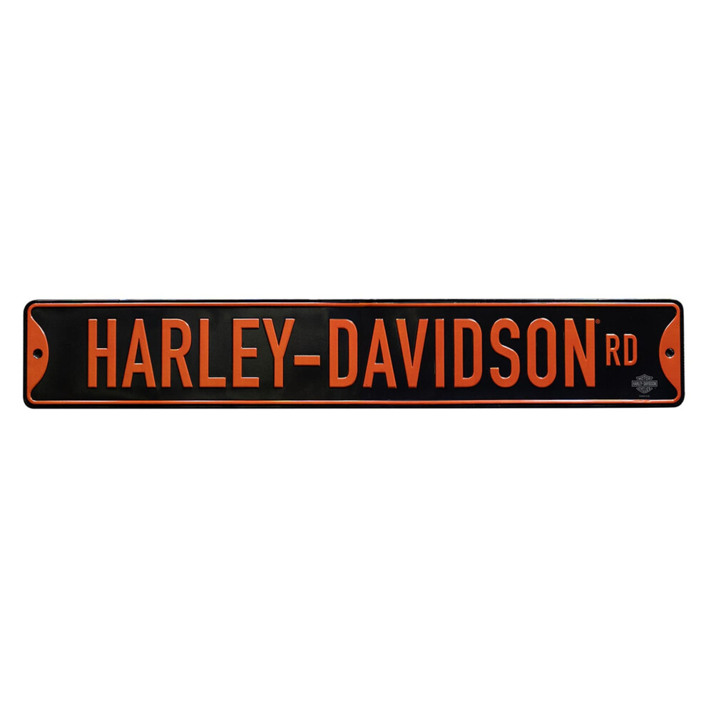 Harley-Davidson Embossed Tin Sign  Harley-Davidson Road  32 x 5.3 inch