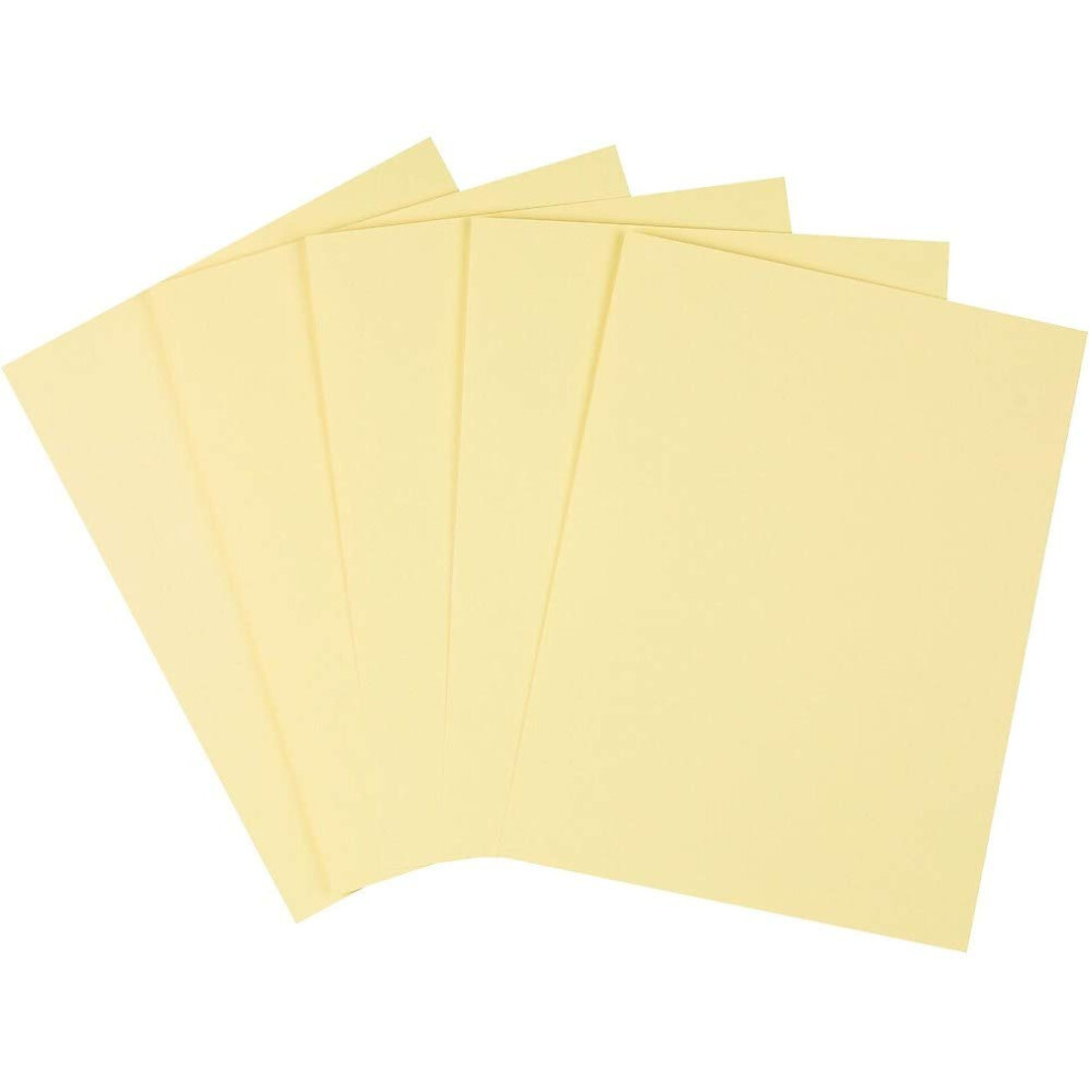 Staples 490948 Pastel Colored Copy Paper 8 1/2-Inch x 11-Inch Canary 5