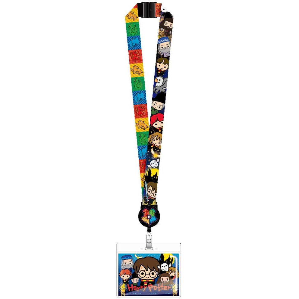 Harry Potter Lanyard with Retractable Card Holder