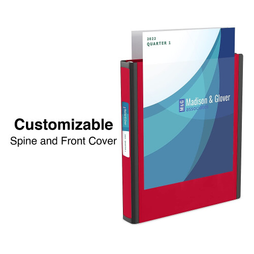 STAPLES 18370 Binders  Red 2