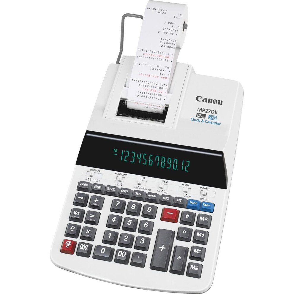 Canon Office Products MP27DII Desktop Printing Calculator