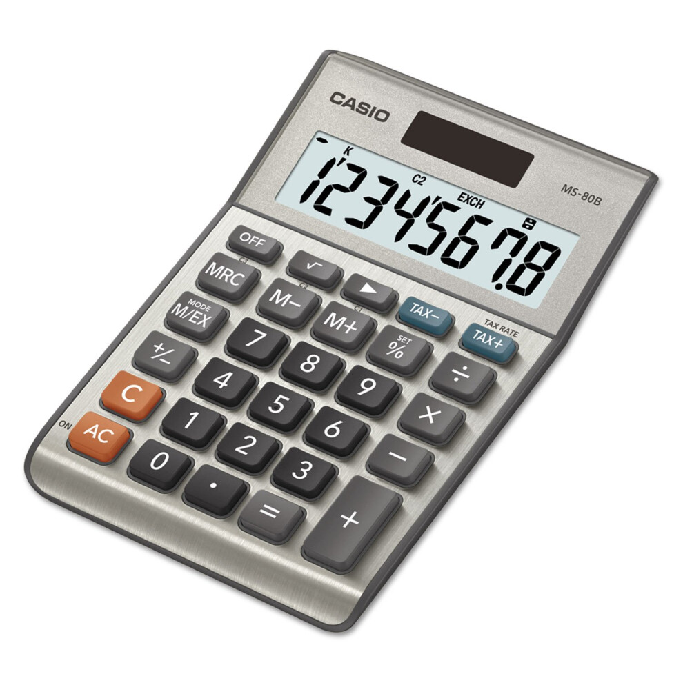 MS-80B Tax and Currency Calculator