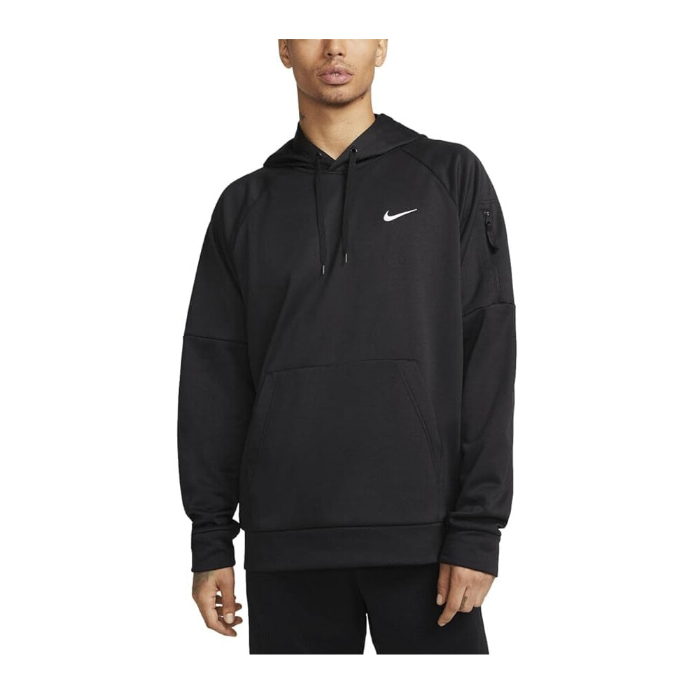 Nike Men's Therma Pullover Fitness Hoodie Black