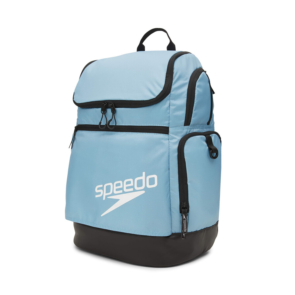 Speedo Large Teamster Backpack 35-Liter  Blue Hawaii 2.0  One Size