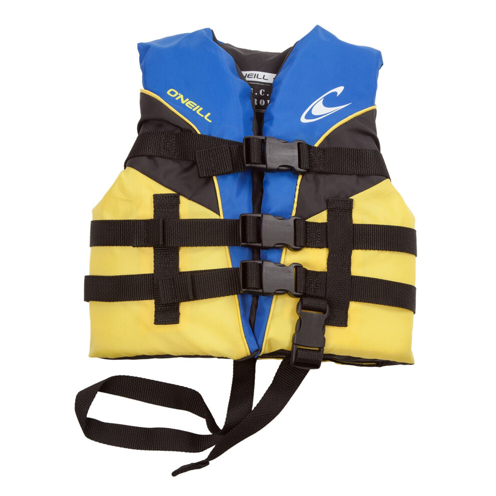 O'Neill Child Superlite USCG Life Vest Pacific/Yellow/Black/Yellow 1sz