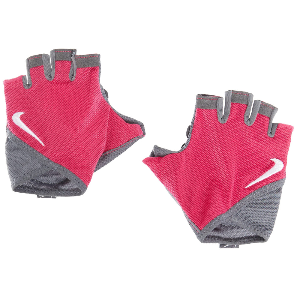 Nike Women's Gym Essential Fitness Gloves L Rush Pink/Anthracite/White