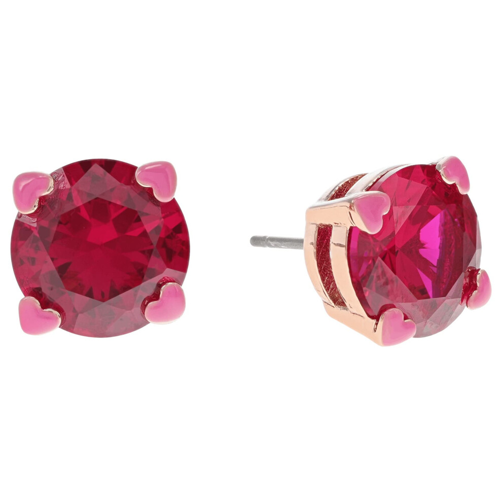 Kate Spade New York Heart Stud Earrings Ruby One Size