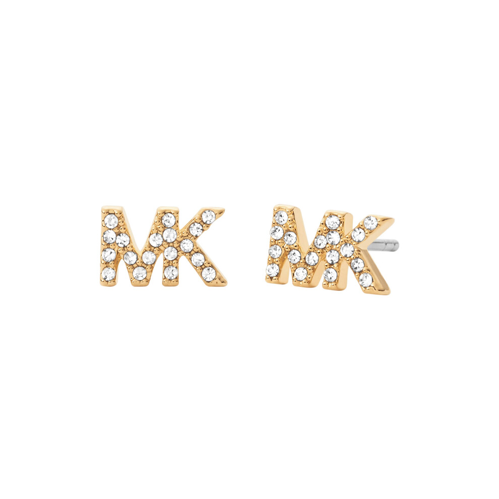 Michael Kors Women's MK Gold-Tone Stainless Steel Stud Earring (Model: