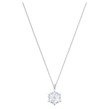 Swarovski Magic Pendant Necklace Snowflake Motif with Clear Crystals