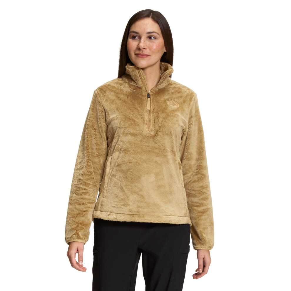 THE NORTH FACE Women's Osito  Zip Pullover  Antelope Tan  X-Large