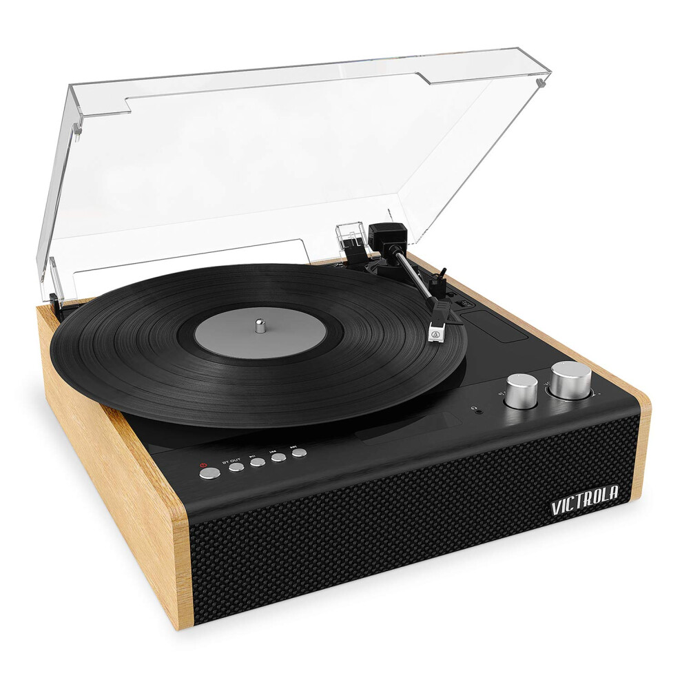 Victrola Eastwood 3-Speed Bluetooth Turntable with Built-in Speakers a