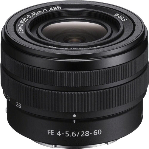 Sony Sony Full Frame E-Mount Lens SEL2860 - De kleinste en lichtste* full-frame E-Mount zoomlens