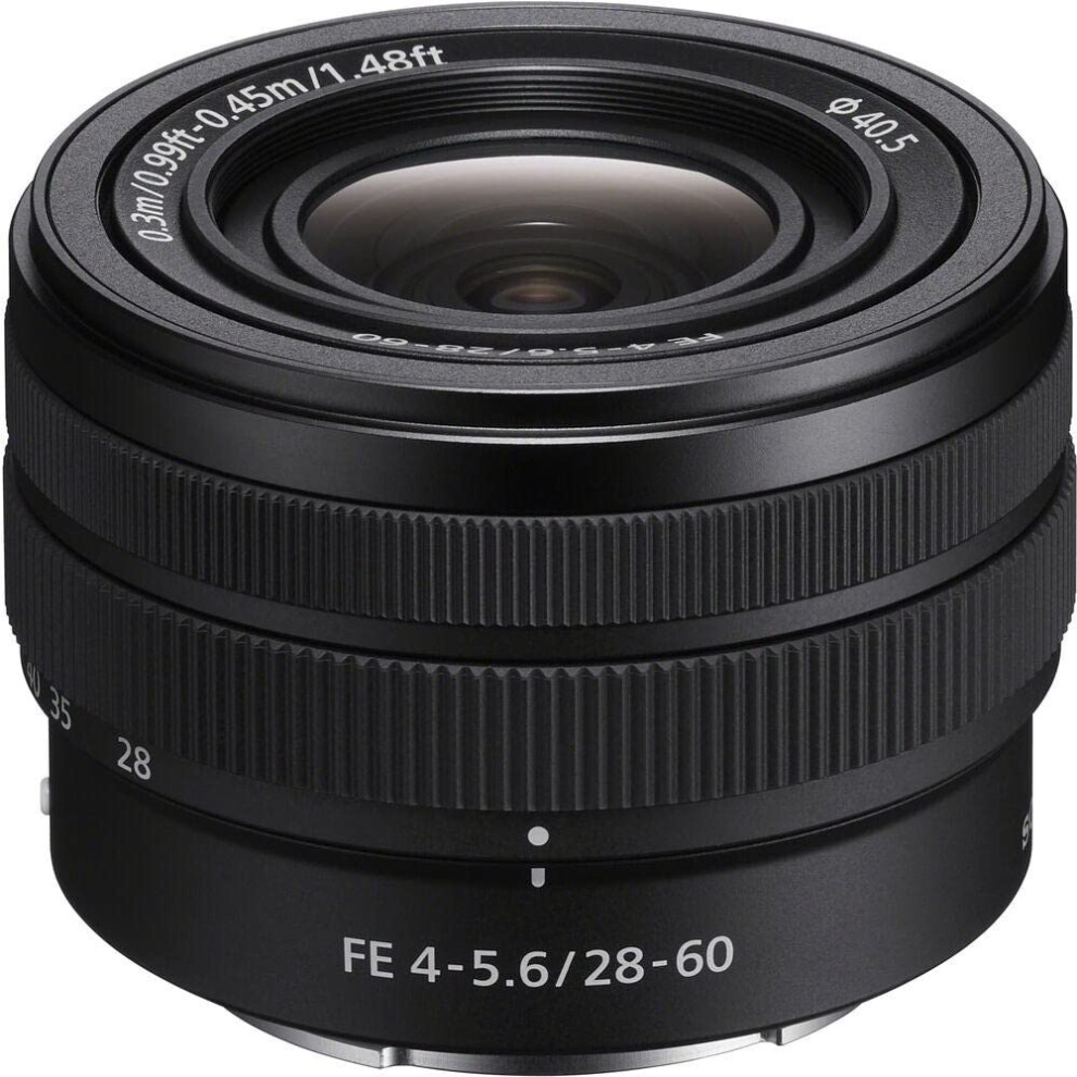 Sony Full Frame E-Mount Lens SEL2860 - The Worlds Smallest & lightest*