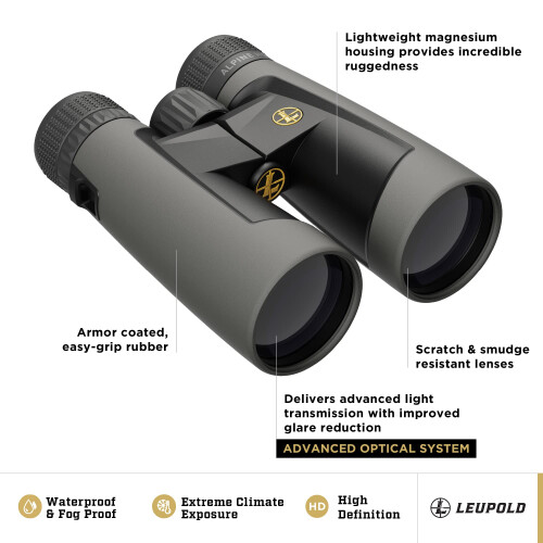 Leupold BX-2 Alpine HD Binocolo, 10x50mm (181178) 1