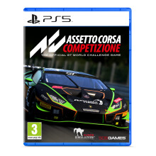 Assetto Corsa Competizione PS5 Standard Edition - GT World Challenge Racing, 24 Licensed Cars, 11 Tracks, 4K/60FPS, Immersive Realism
